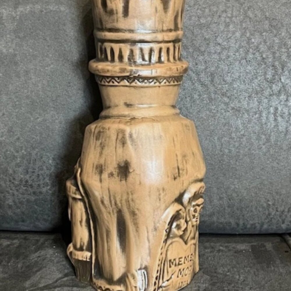 Disneyland Haunted Mansion Hatbox Ghost Trader Sams Tiki Mug 2nd Edition - Picture 5 of 8